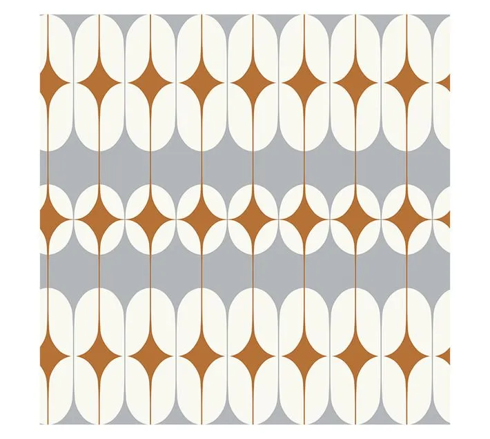 Diamonds Wallpaper Grey and White 10 m x 530 mm