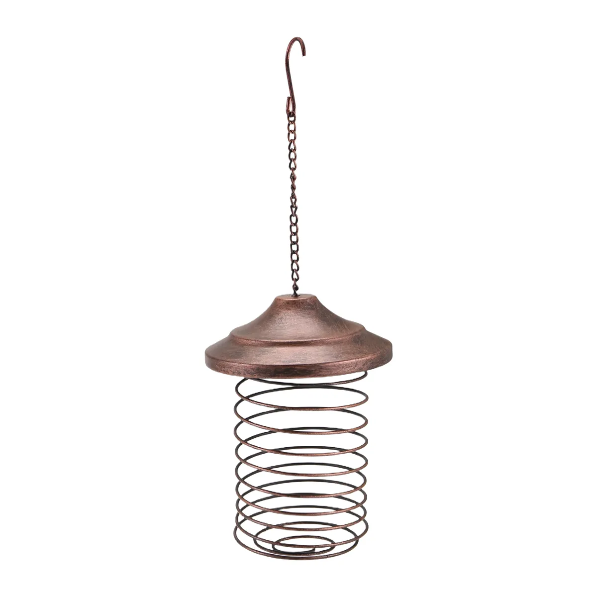 Iron Bird Feeder Outdoor Hanging Feeding Portable A