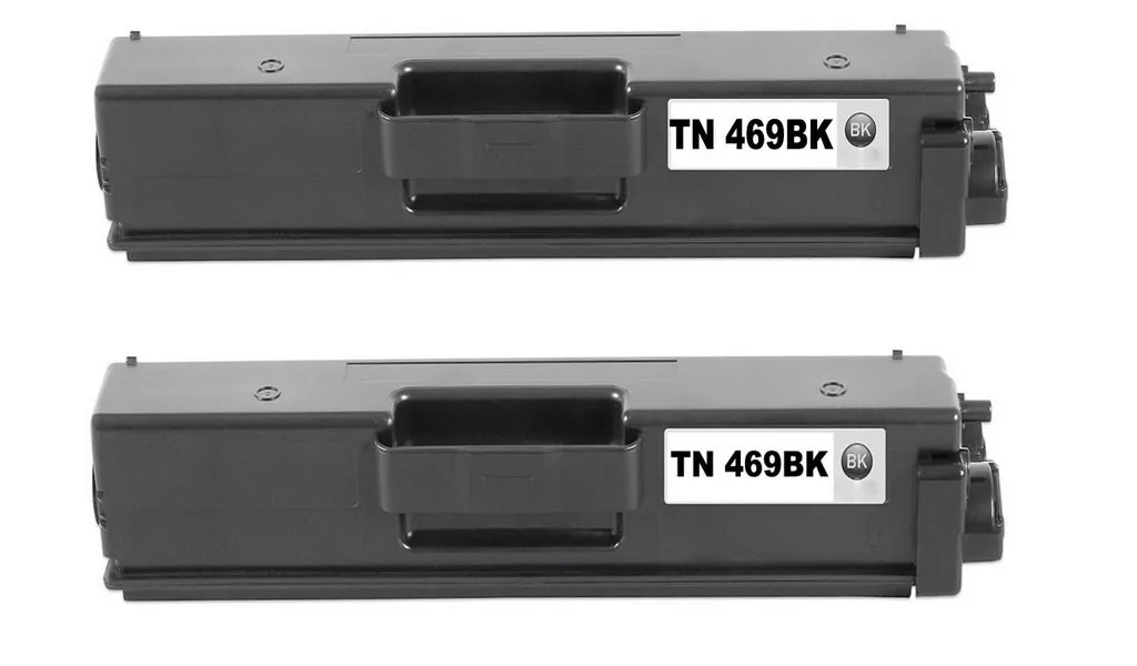 Brother TN469 / TN-469 Black Toner Cartridges - Compatible