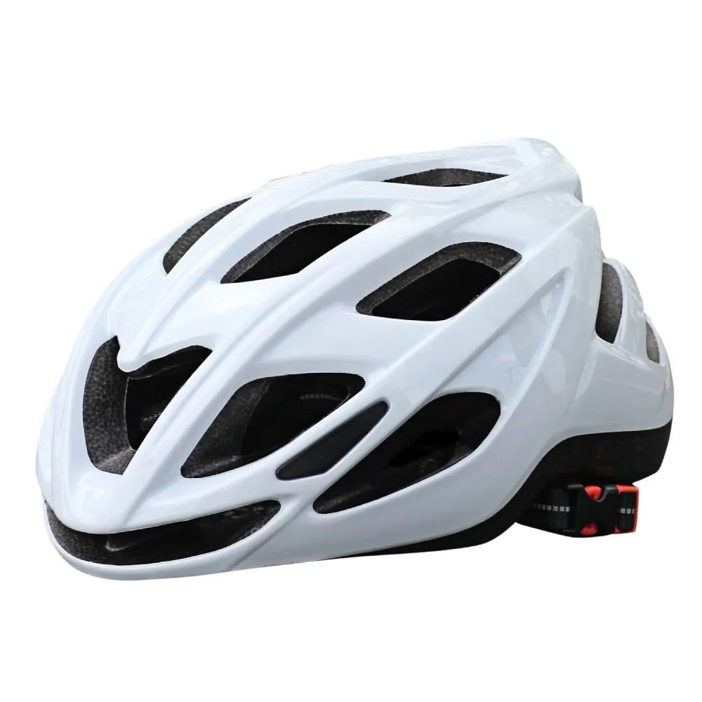 Kids Cycling Helmet PC+EPS Integrally Molded 19 Vents 54-58cm Bright White