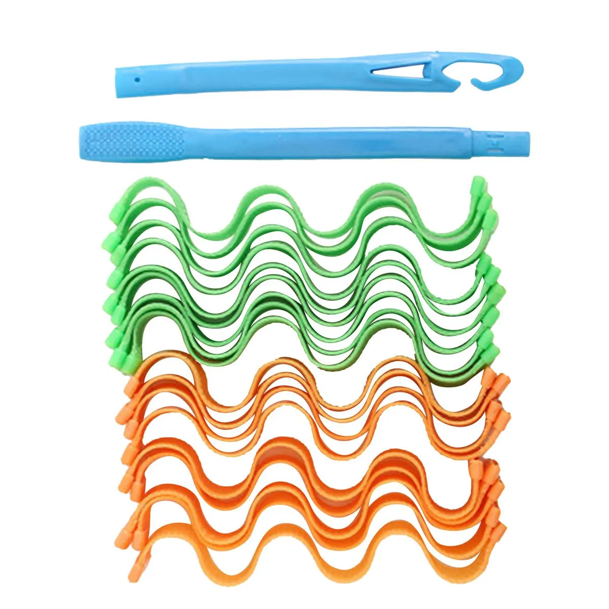 Spiral Curl Roller Kit for Long Hair