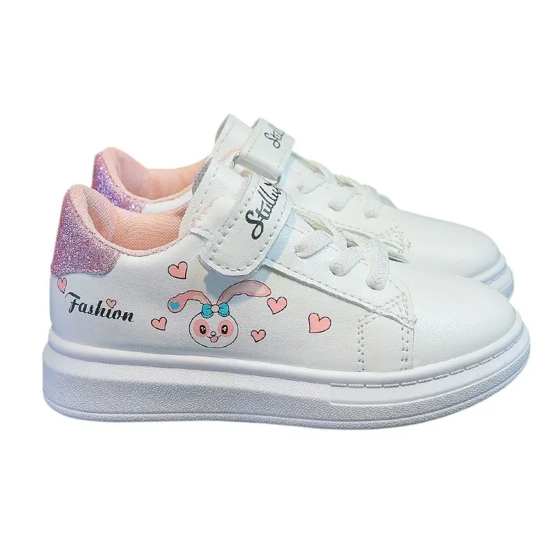 Pink Bunny Hoppers Sneakers for Girls