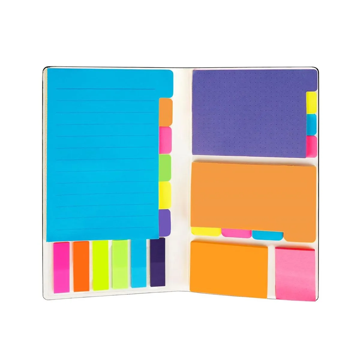 Sticky Notes Set Self Adhesive Sticky Notes Index Tabs - Blue