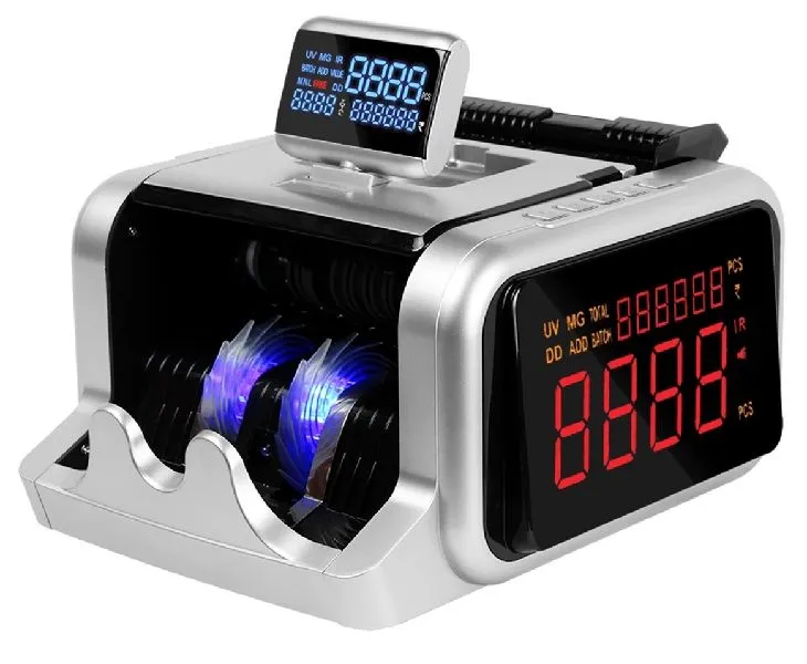Money Counting Machine With Counterfeit Money Detector