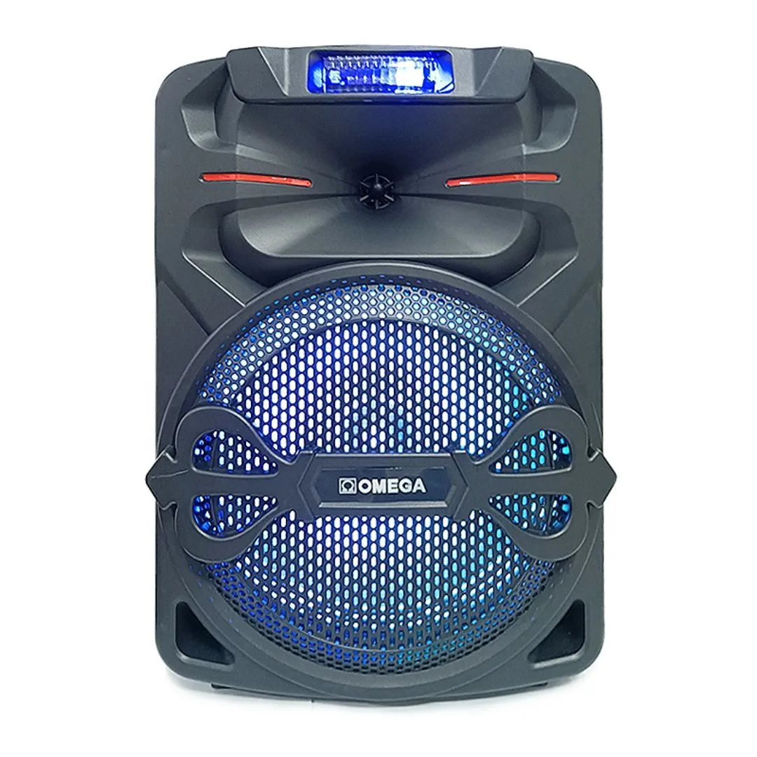 Omega 12" Outdoor Karaoke Speaker Battery-Powered For Loadshedding X-AE11