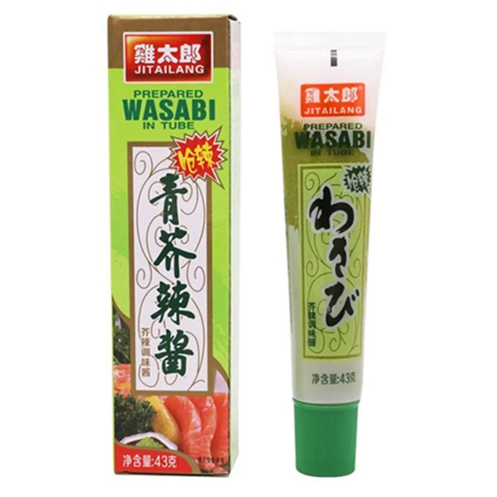 Wasabi Paste For Sushi, Raw Fish & Raw Meat 43g Per Tube