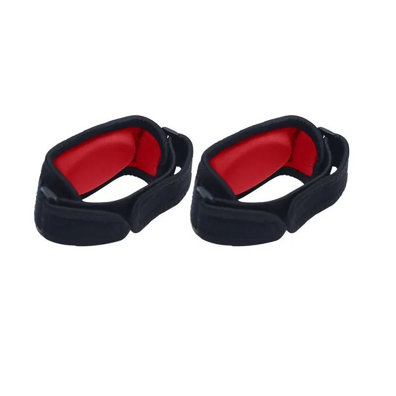 2 Piece Adjustable Elbow Support Strap with Compression Pad