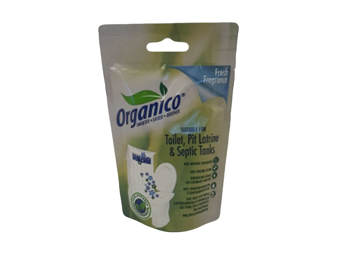 Organico Toilet Treatment (Toilets, Pit Latrine & Septic Tanks)