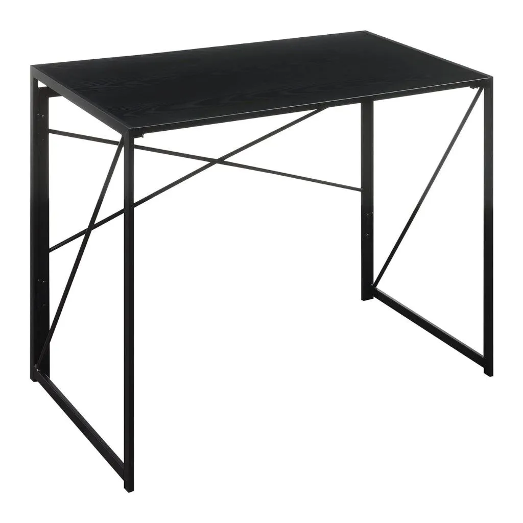 Harper Folding Desk - Black