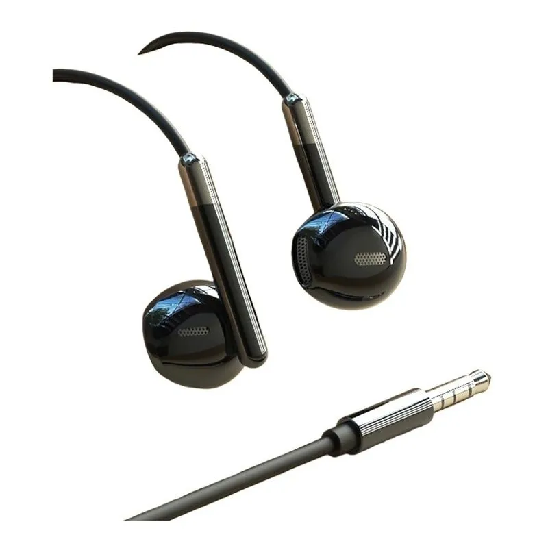 Compatible with Samsung Galaxy S25 S24 S23 S22 Ultra Wired Headphones - Black