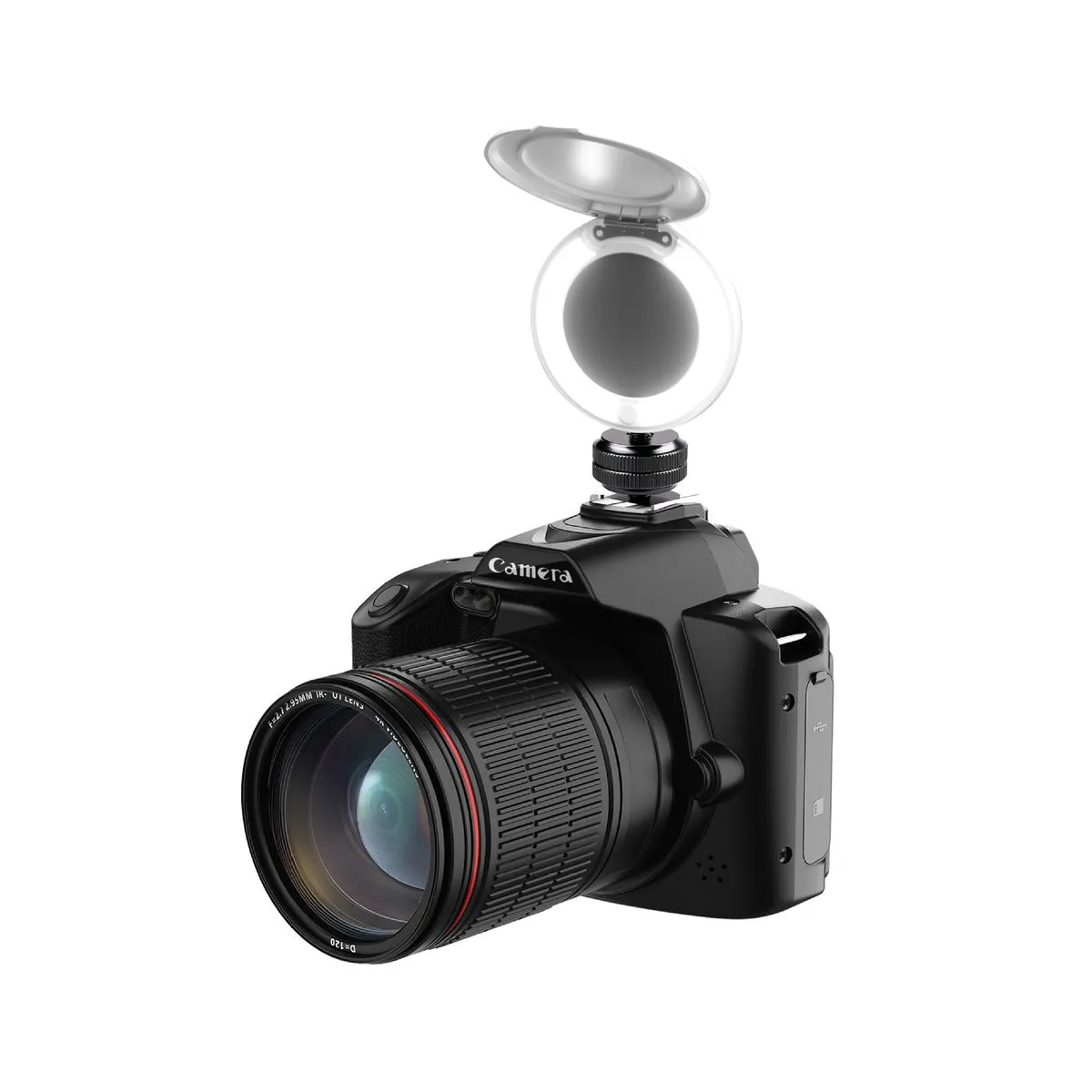 4K High-Definition Digital Camera -16x Digital Zoom, 3-Inch Screen, 128GB