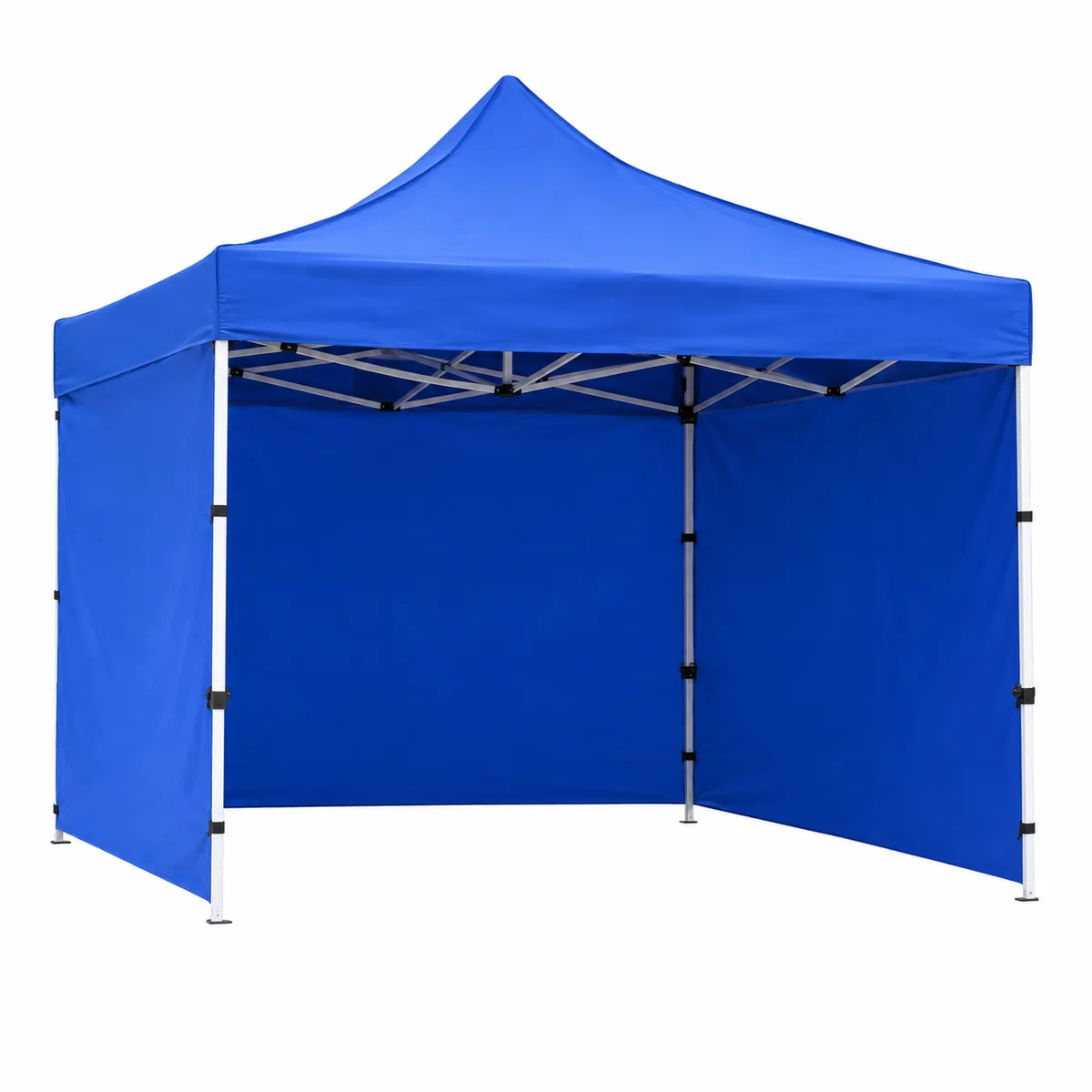 SJ-004 3x3m Gazebo Pop-Up Canopy Tent with Sidewalls for Outdoor Use - Blue
