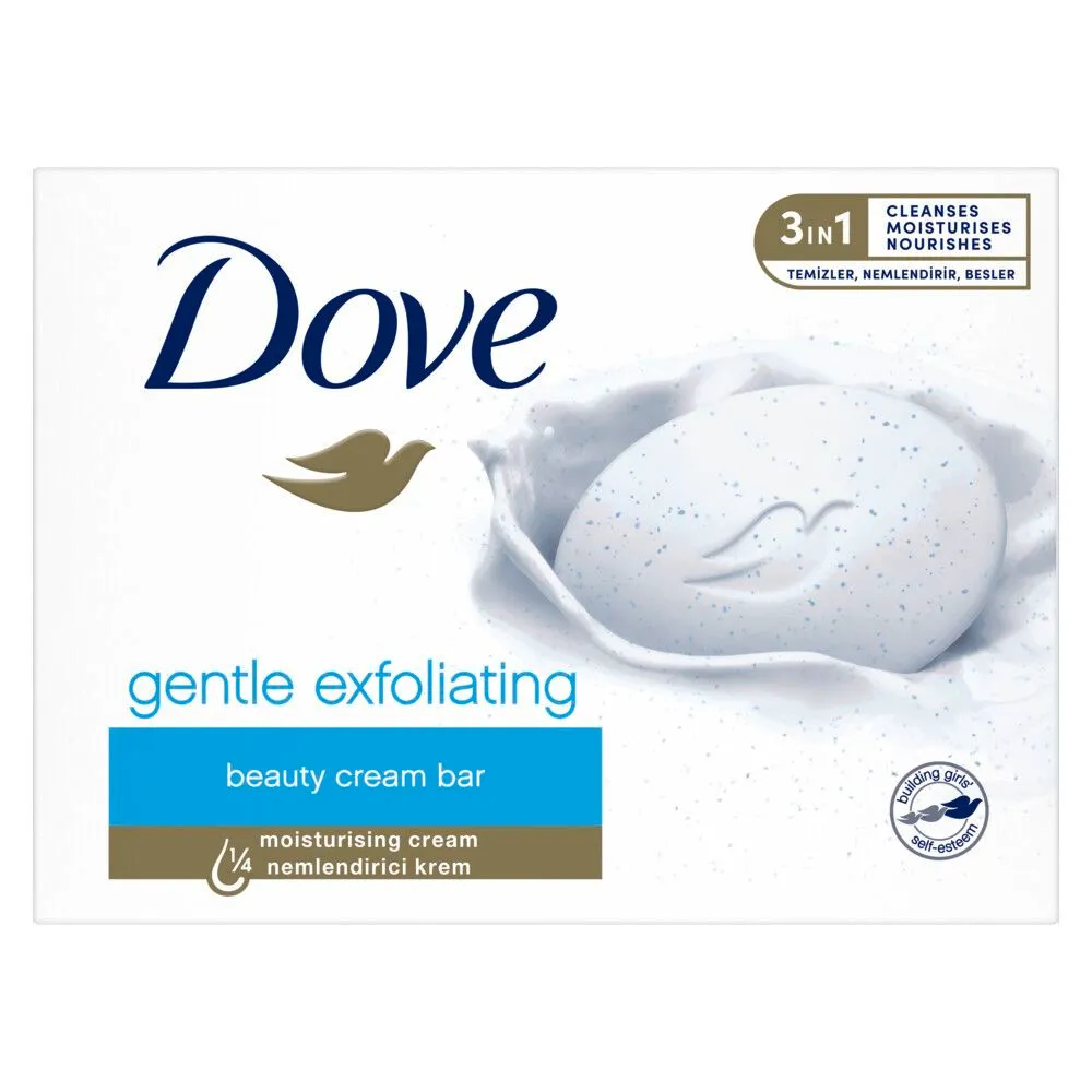 Dove Gentle Exfoliating Moisturizing Bar Soap 90g