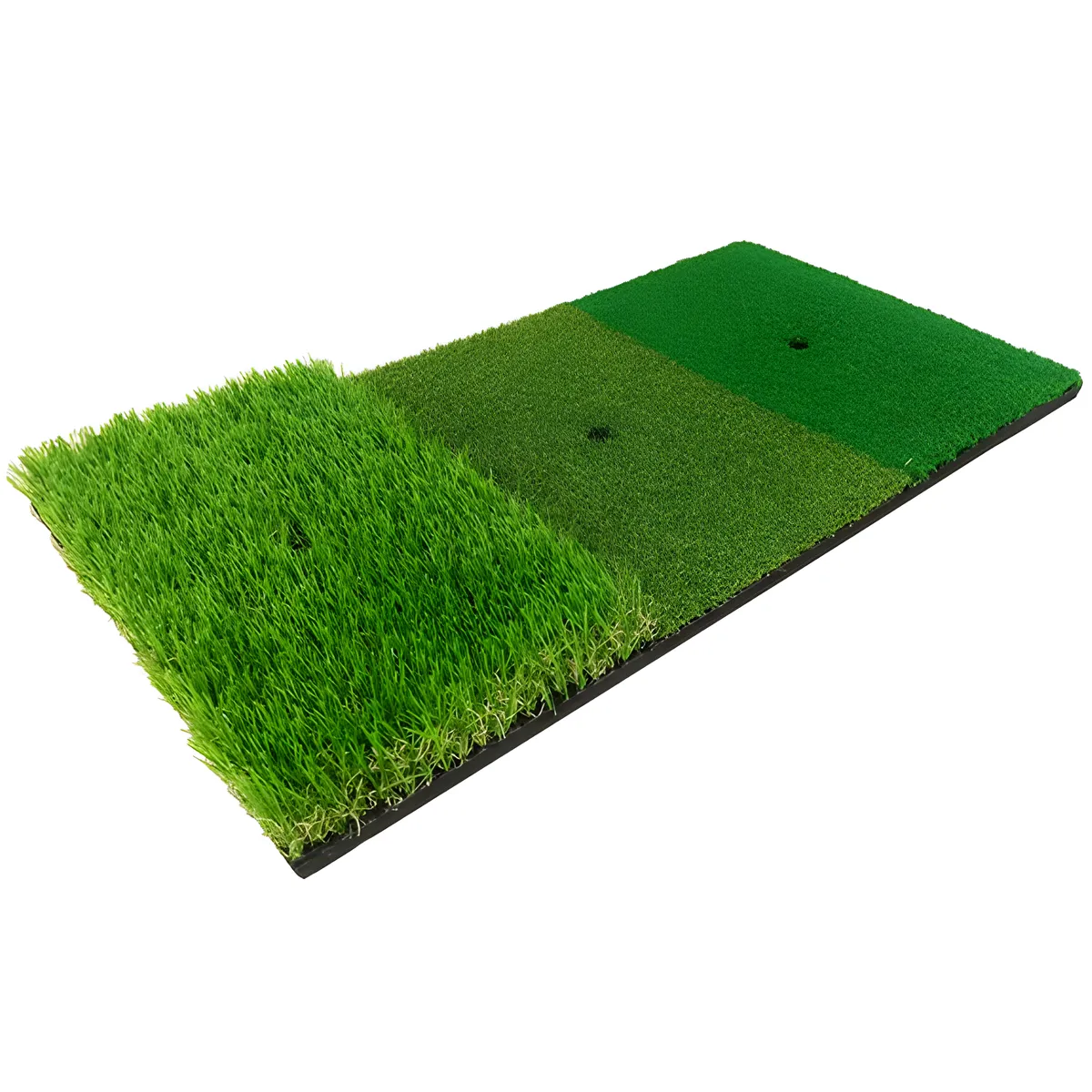 3-in-1 Golf Practice Mat 60x30cm Turf Backyard Outdoor Pad Equipment Gear