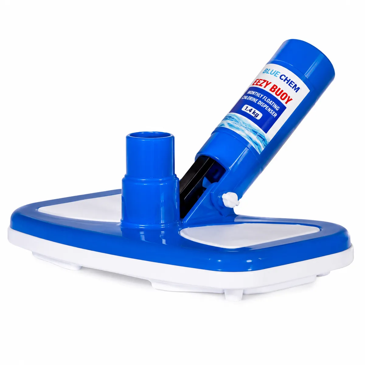 Bluechem Deluxe Pool Vacuum Head - Weighted Manual Cleaner for Pool Floors