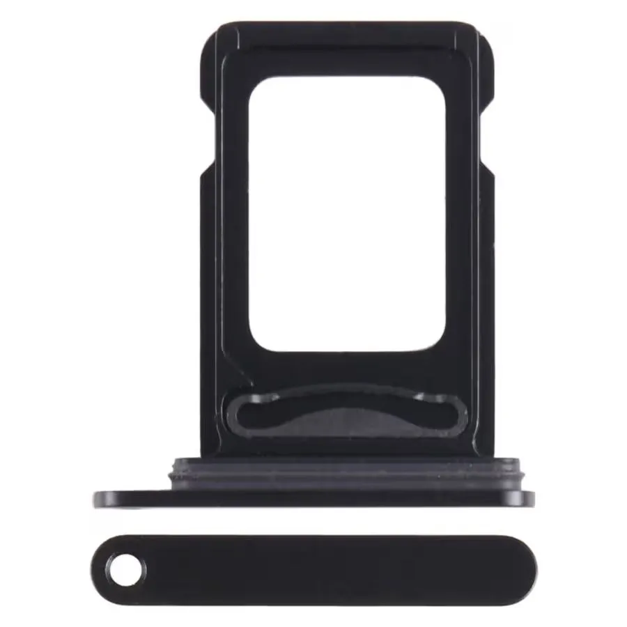 SIM Card Tray Replacement Compatible with iPhone 15 - Black