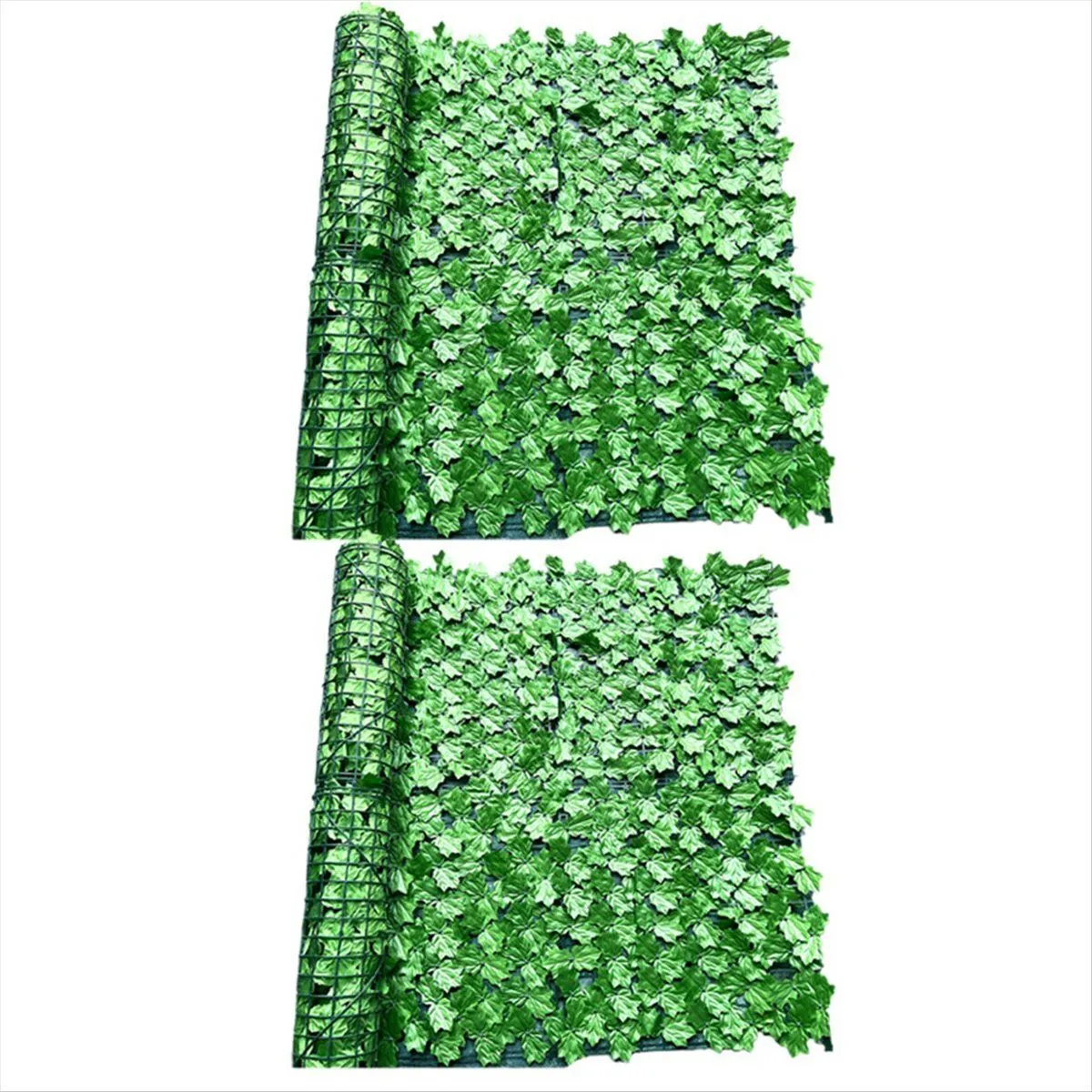 Simulated Fence Net Green Plant Decoration Leaves