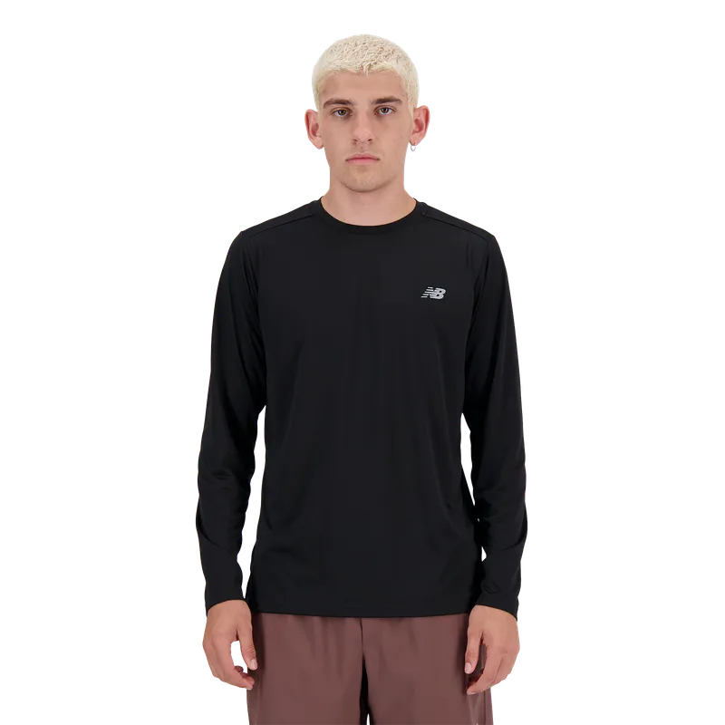 New Balance Men's Long Sleeve Shirt - Black