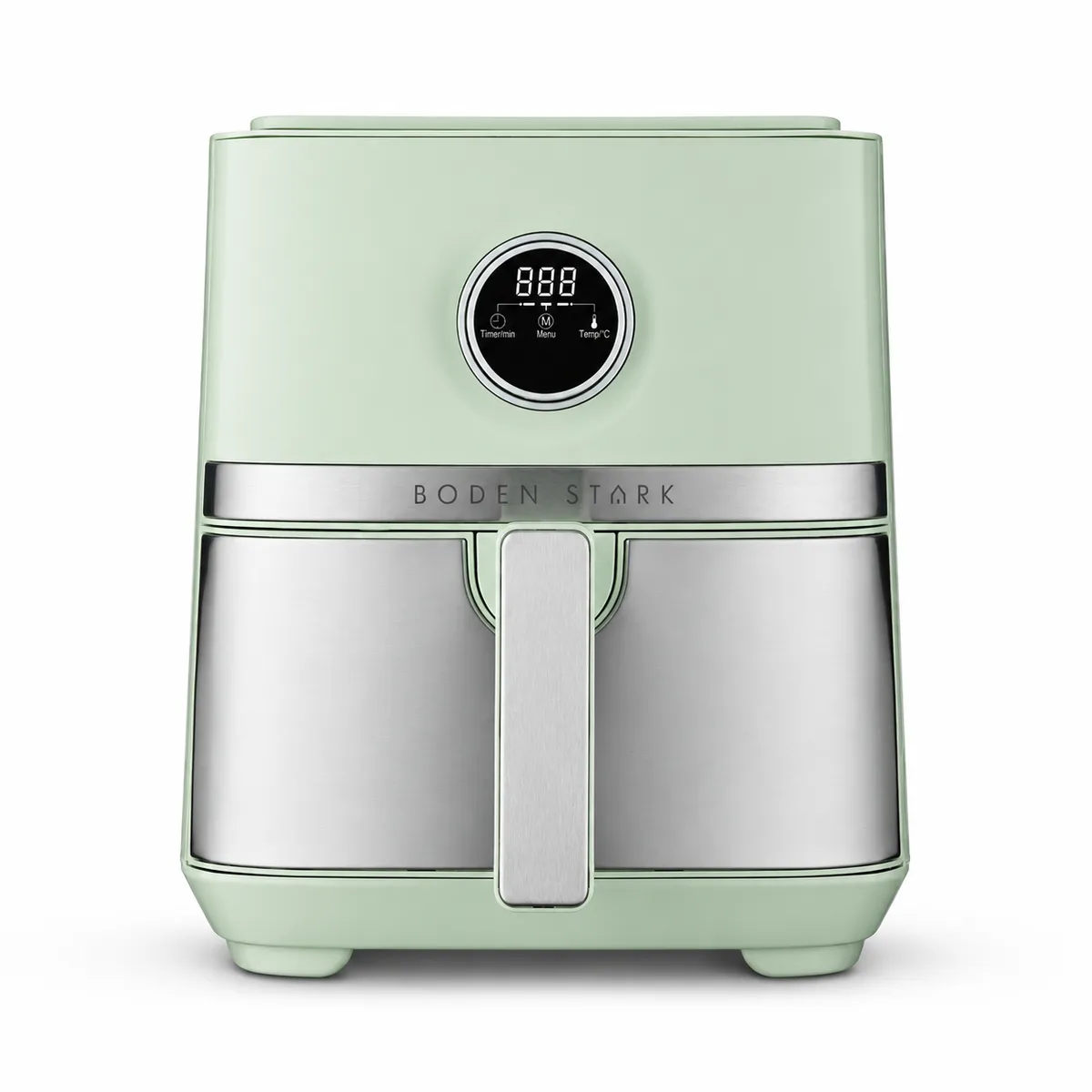 Boden Stark 5L Digital Air Fryer with Non-Stick Pot & 1450W Power - Green