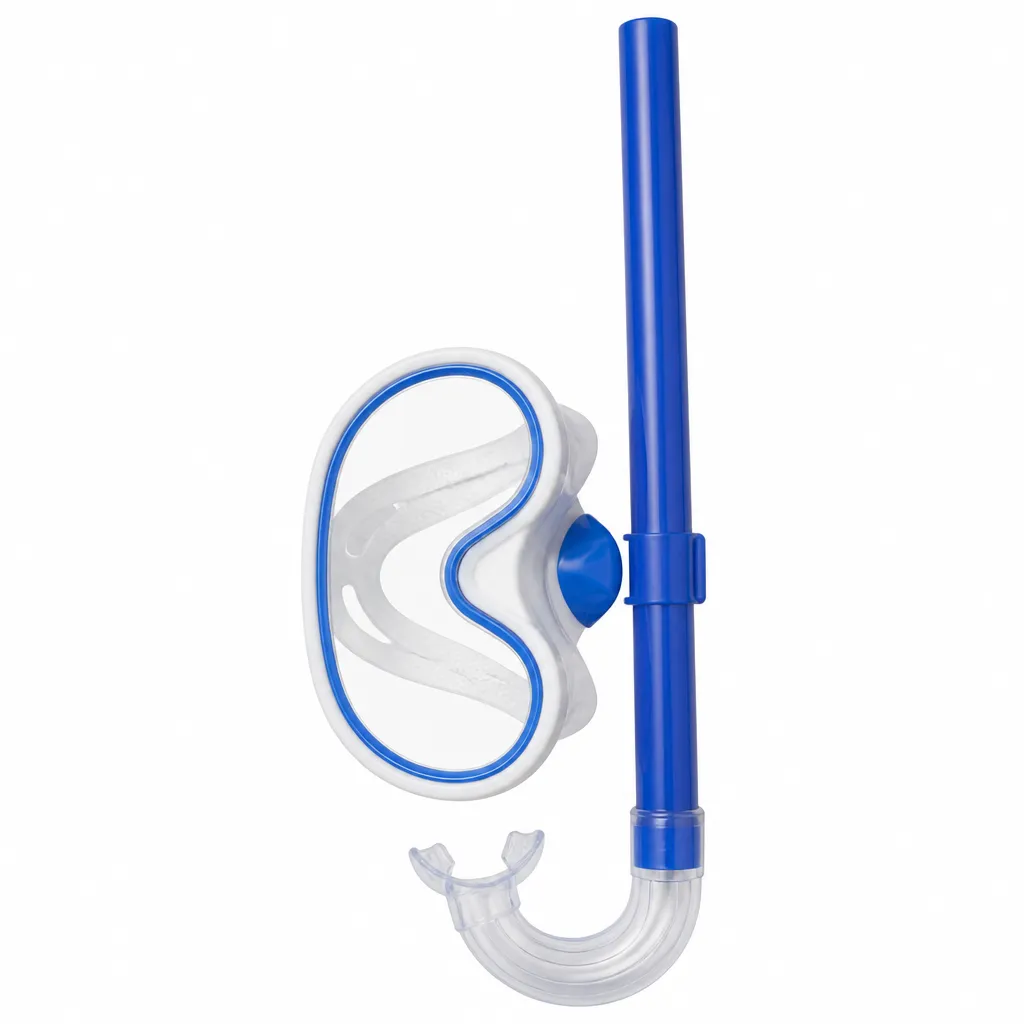 Snorkel Mask for Kids Diving, Water Fun Blue