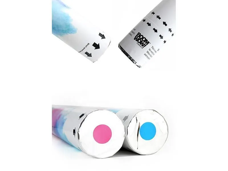 Gender Reveal Confetti Cannon Popper - Baby girl pink