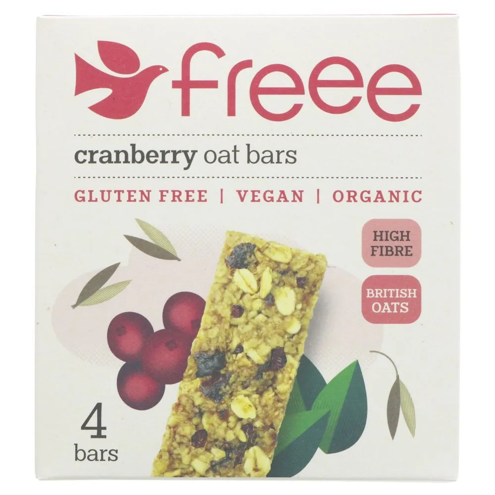 Organic Cranberry Oat Bars