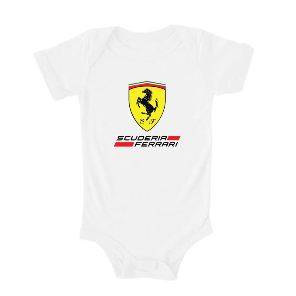 Scuderia Ferrari F1 Team Baby Short Sleeve Bodysuit
