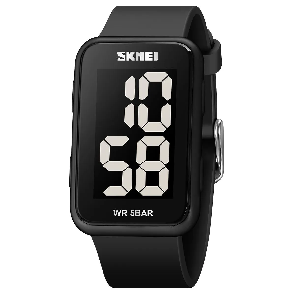Skmei 2016 Digital Sport Watch - Black-Black