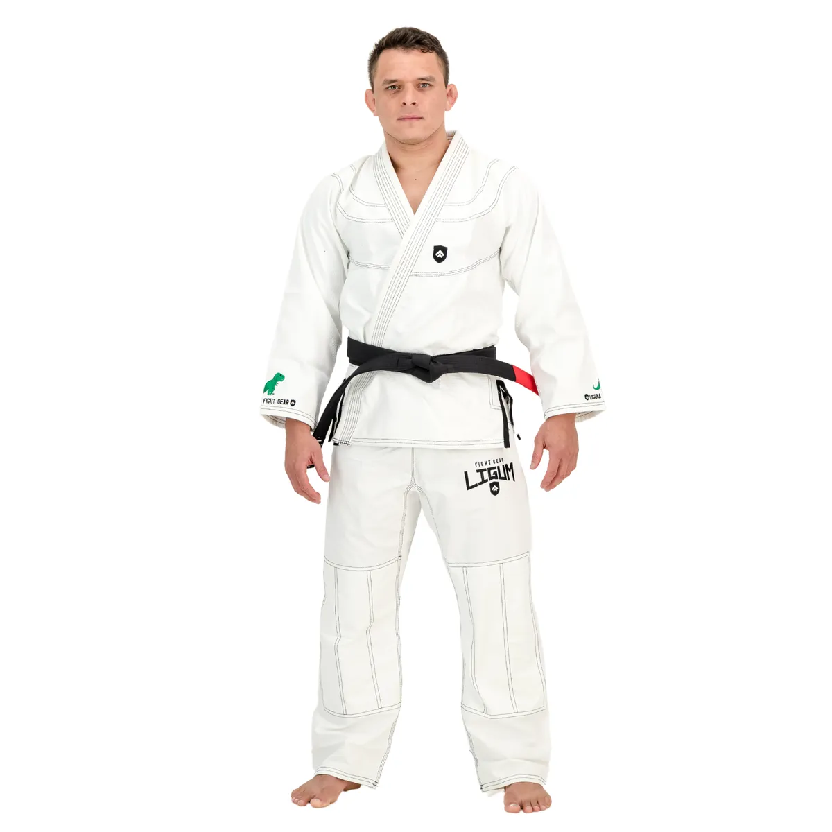 "The T Rex'' 450GSM White Jiu Jitsu Gi - Limited Edition