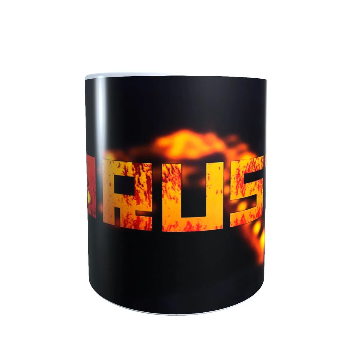 Rust on Fire - Rust Coffee Mug
