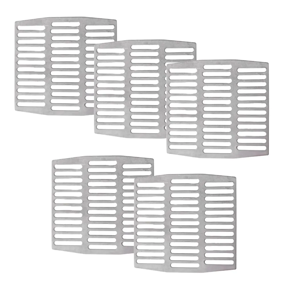 Tool DIY Heavy-Duty Stainless Steel Brick Drain Hole Covers 5 Piece - 7.1cm