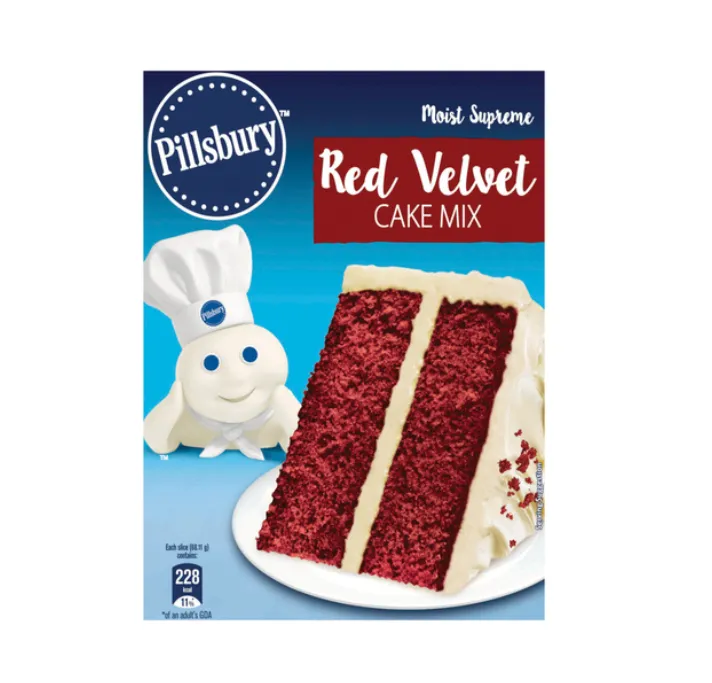 Pillsbury Red Velvet Cake Mix - 6 x 425g