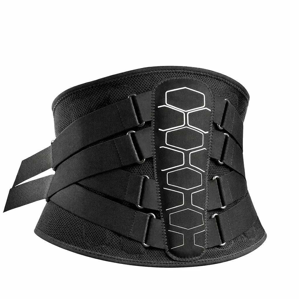 QYNIAL Back Brace Lumbar Support Belt Soft Breathable 3D Knit Materia
