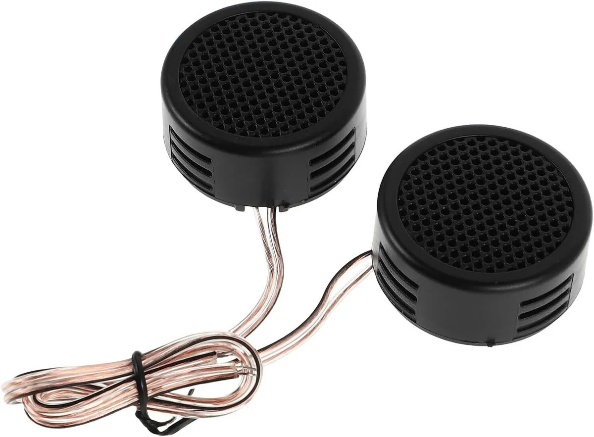 Tweeter Speakers Dome Tweeters Compatible with Most Car Audio Systems