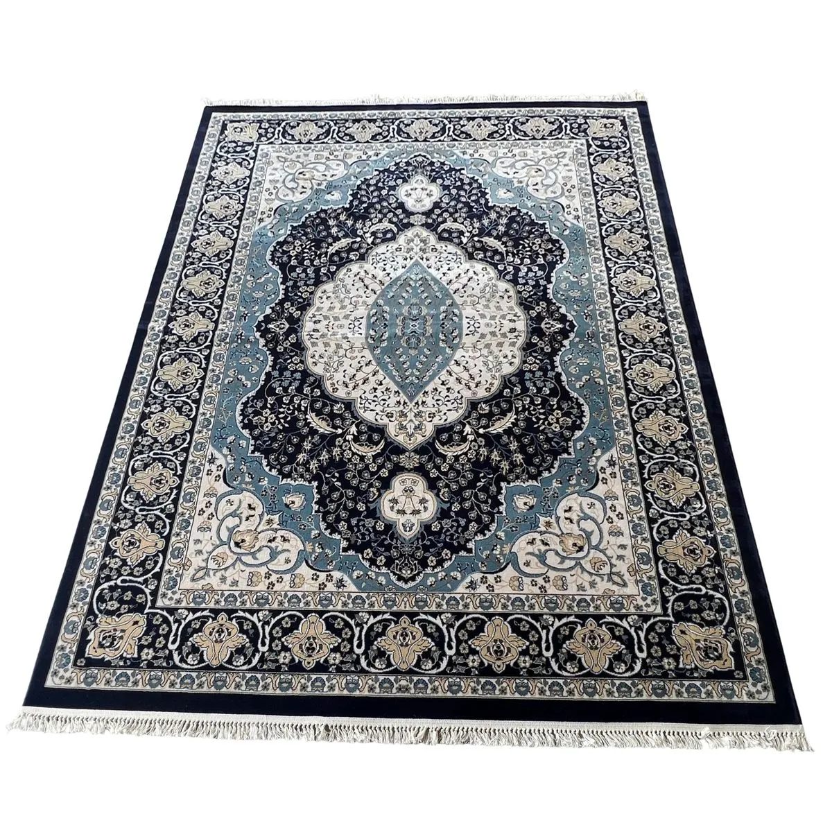ROYAL RUGS Beautiful Persian Area Rug - 340 x 240 cm - Blue