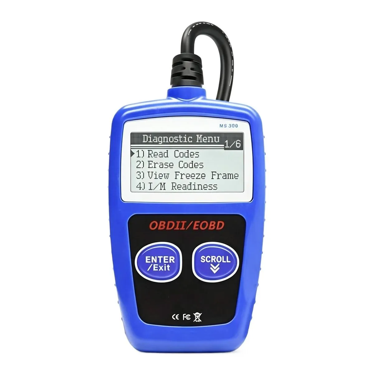 Blue ms309 OBD2 Scanner Code Reader Diagnostic Tool