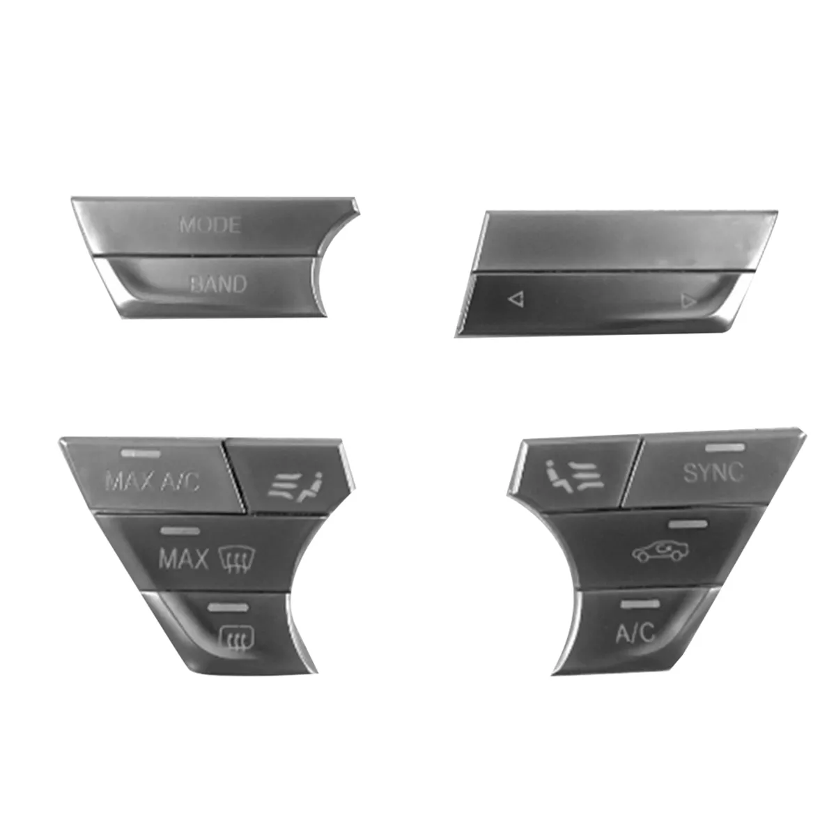 Car Air Conditioning Control Push Button Cover Compatible with Bmw