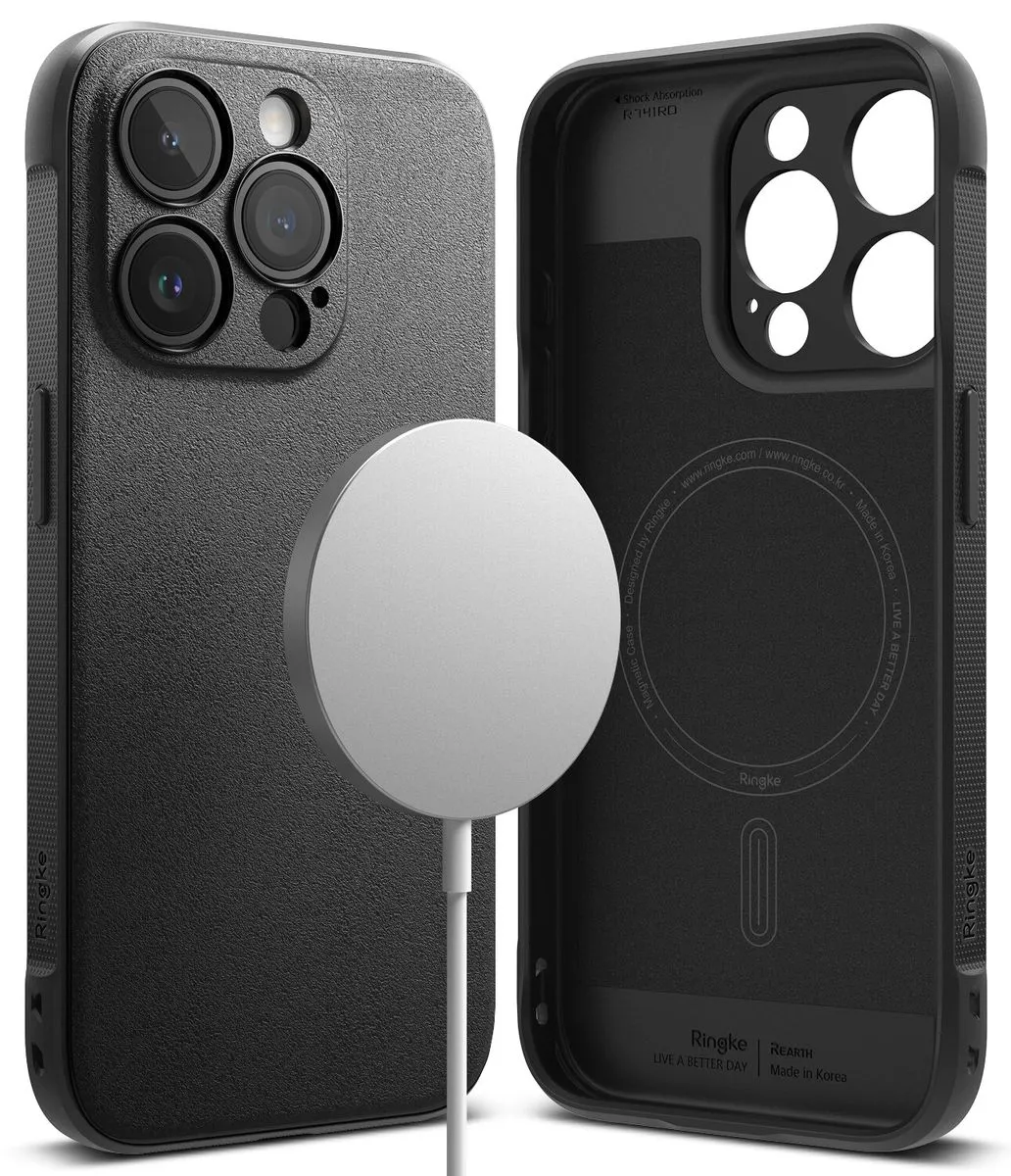 Onyx for iPhone 15 Pro Max MagSafe Accessories Case - Black