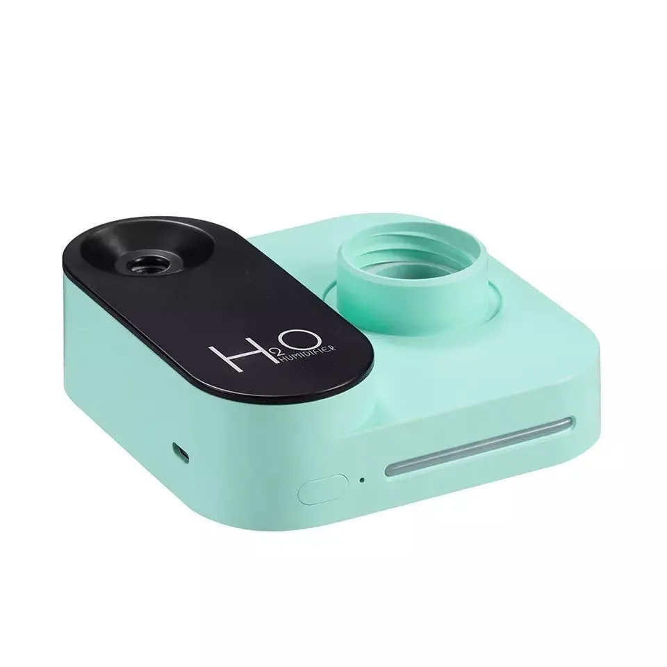Aroma Diffuser Light Dark Technology Bodyworks Mist LED camera humidifier - Green