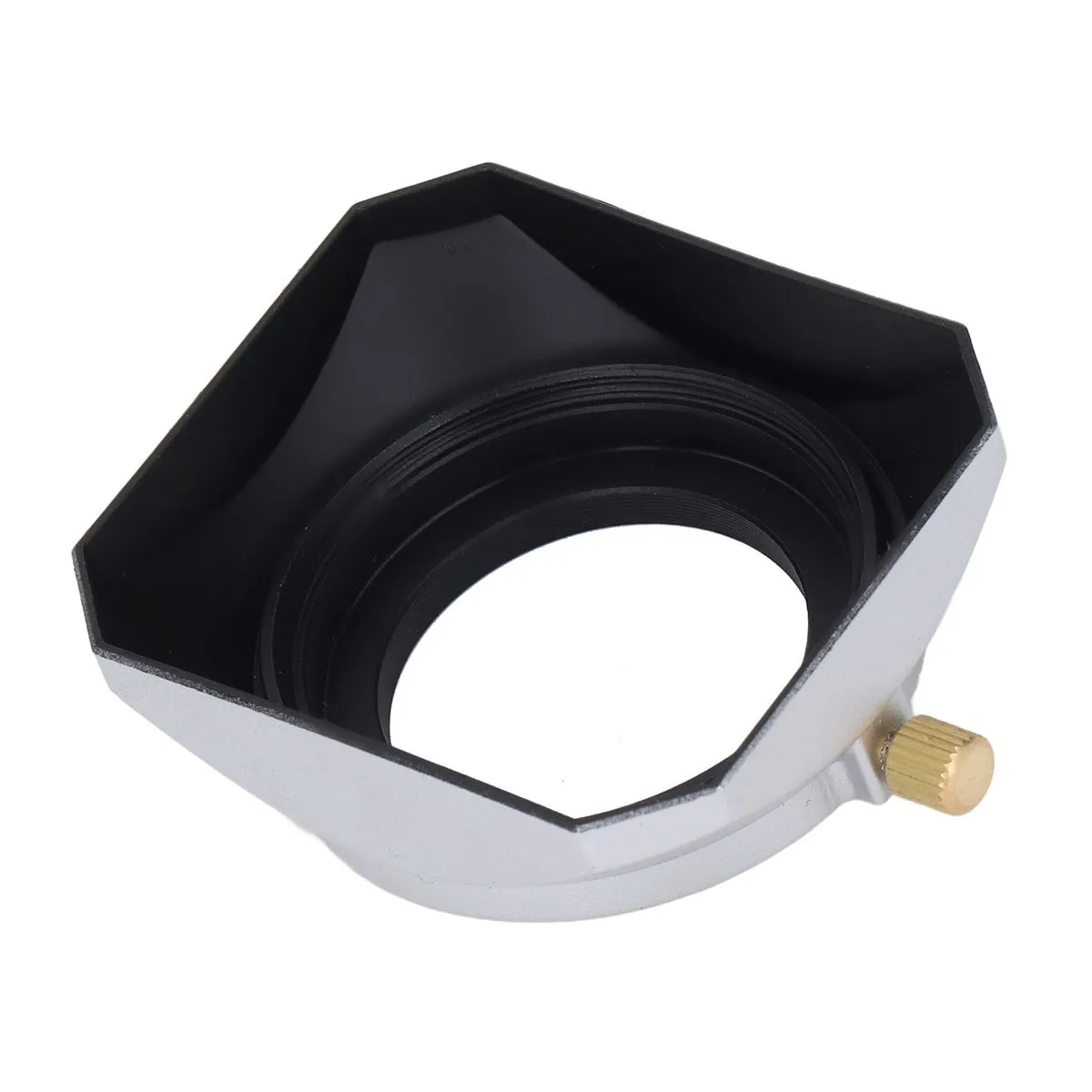39mm Vintage Metal Lens Hood (Silver)