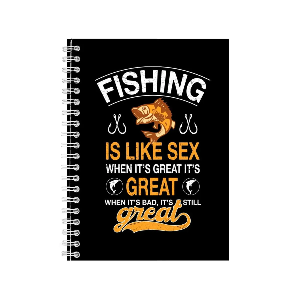 Fishing Is Like Sex Notebook Fishing Gift Idea A5 notes 127