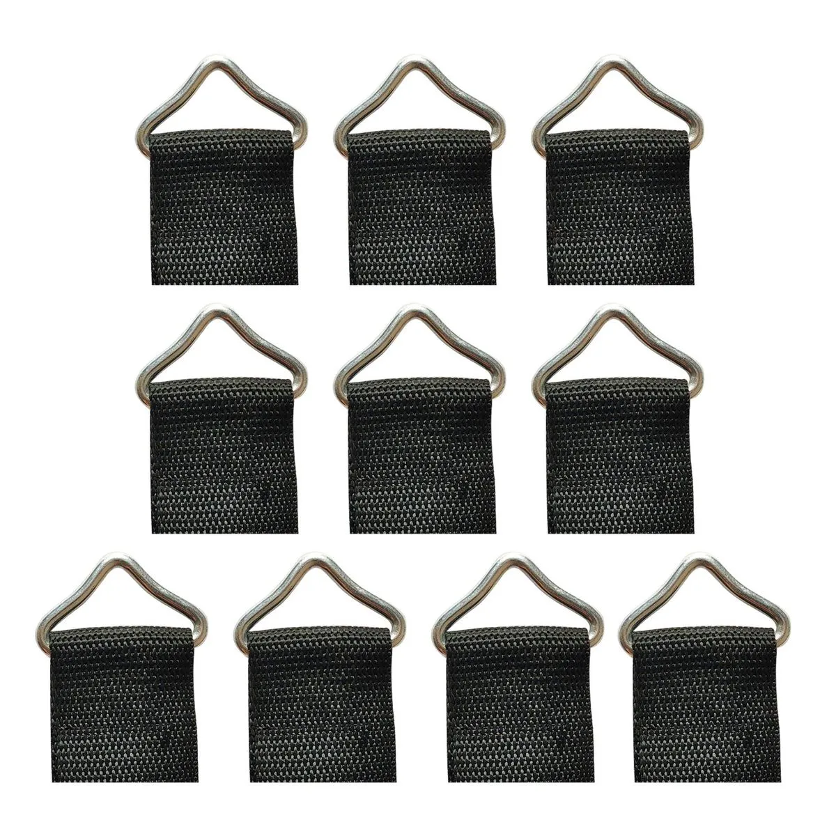 10X Triangle Ring Buckles Accessories V Shaped Ring for Kids Trampoline