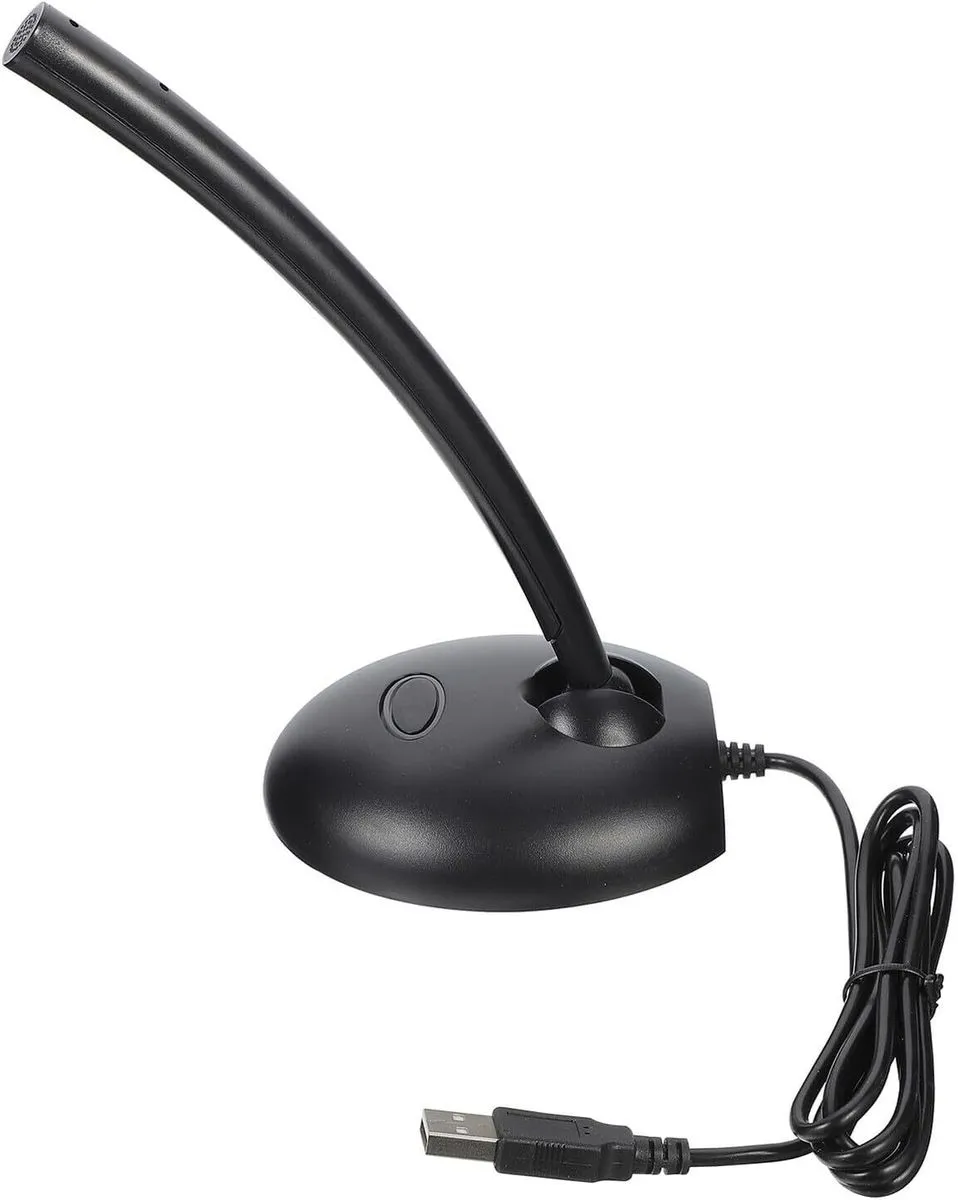 High Sensitivity USB Computer Microphone Plug and Play for Laptop, Gaming,