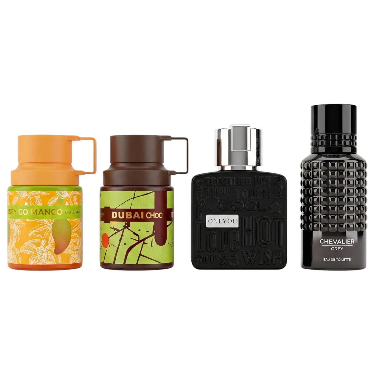 4 Piece Men's Premium Gift Set Eau de Parfum Collection for Him 30ml EDP