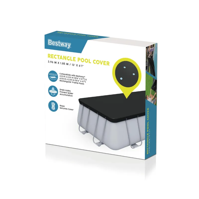 Bestway Rectangle Pool Cover for Above Ground Pools