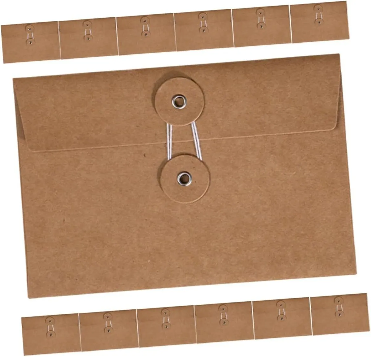 20Pcs Kraft Paper Envelopes for Business Cards and Notes Vintage