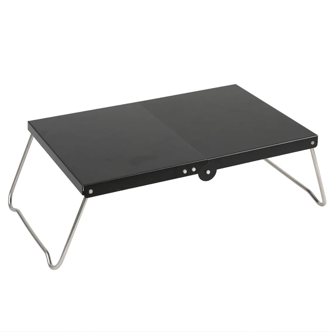 Camping Portable Foldable Table Coffee Tables Outdoor Hiking Picnic Table - Black
