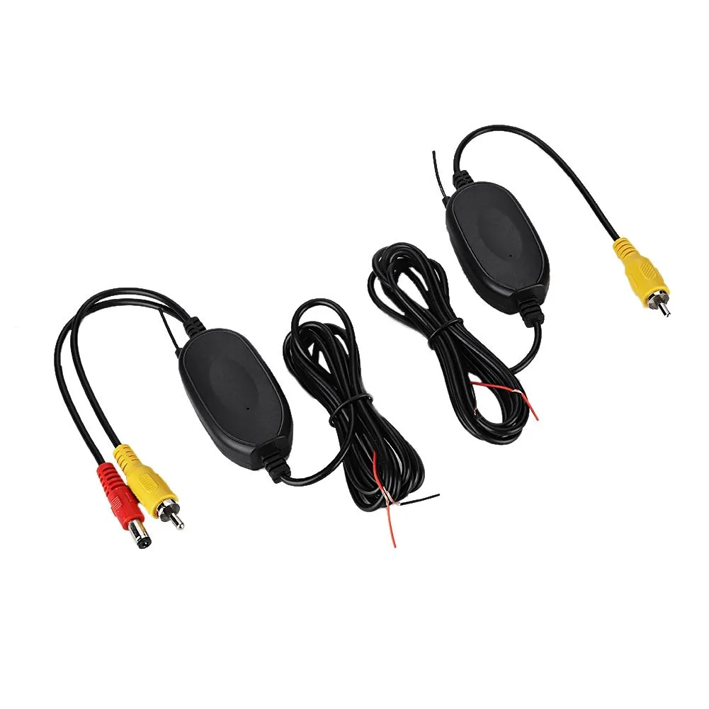 2.4G Wireless Transmitter Receiver Kit for Car Reverse Camera Monitor