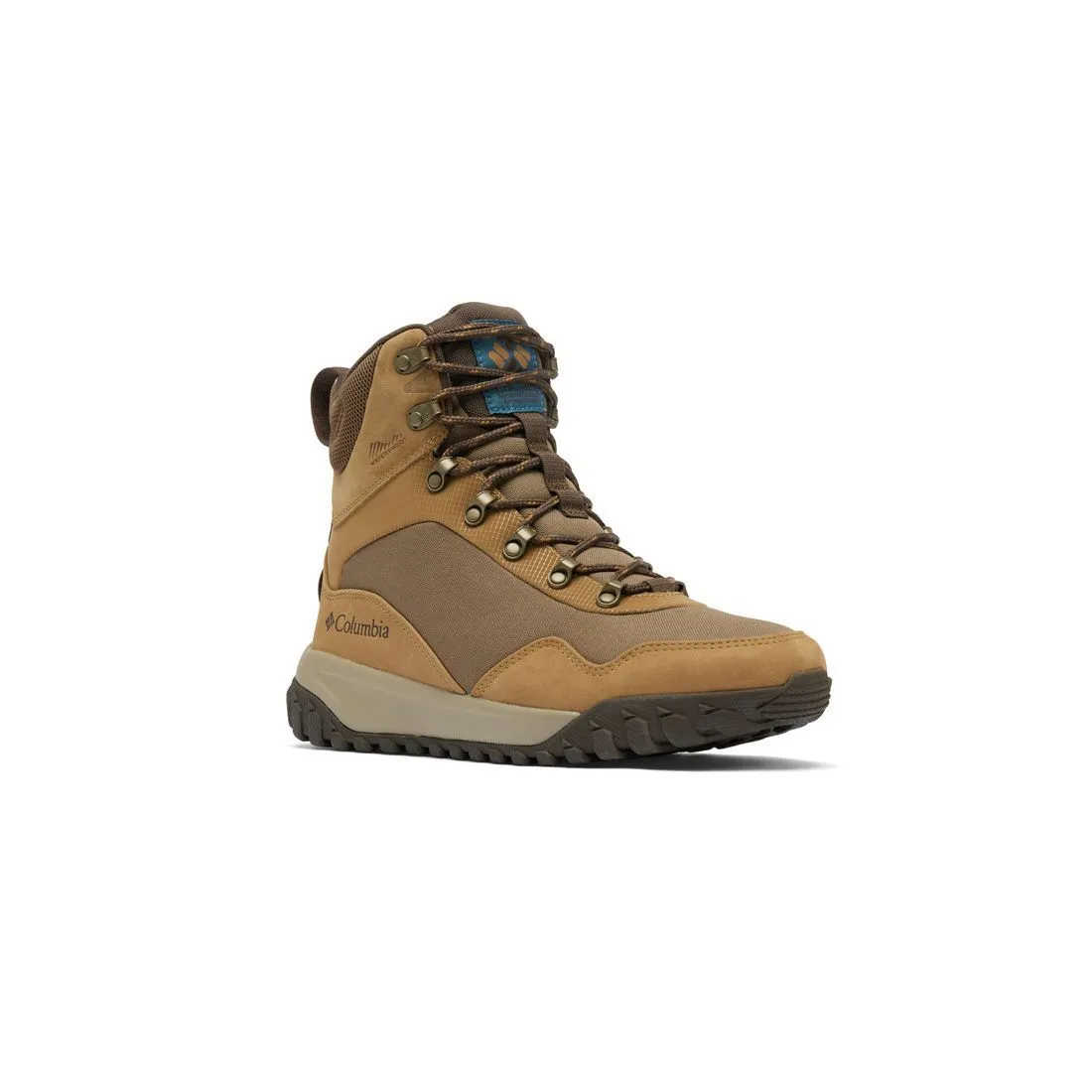 Columbia Men's Burnsider Omni Heat Infinity Boots Dark Brown Dark Mtn