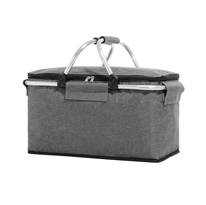Picnic Basket - Grey